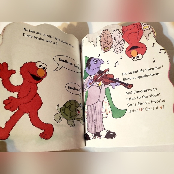 2005 Elmo SESAME STREET Elmo's ABC Book!! - Picture 5 of 6